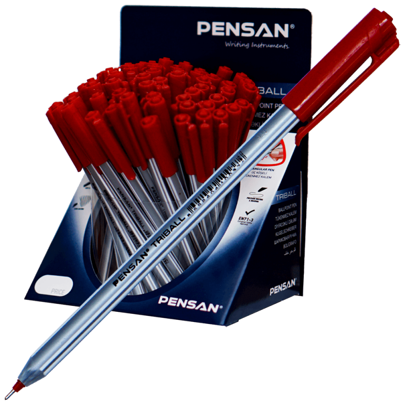 Pix fara mecanism rosu 1 mm, Pensan Triball, 60 bucati